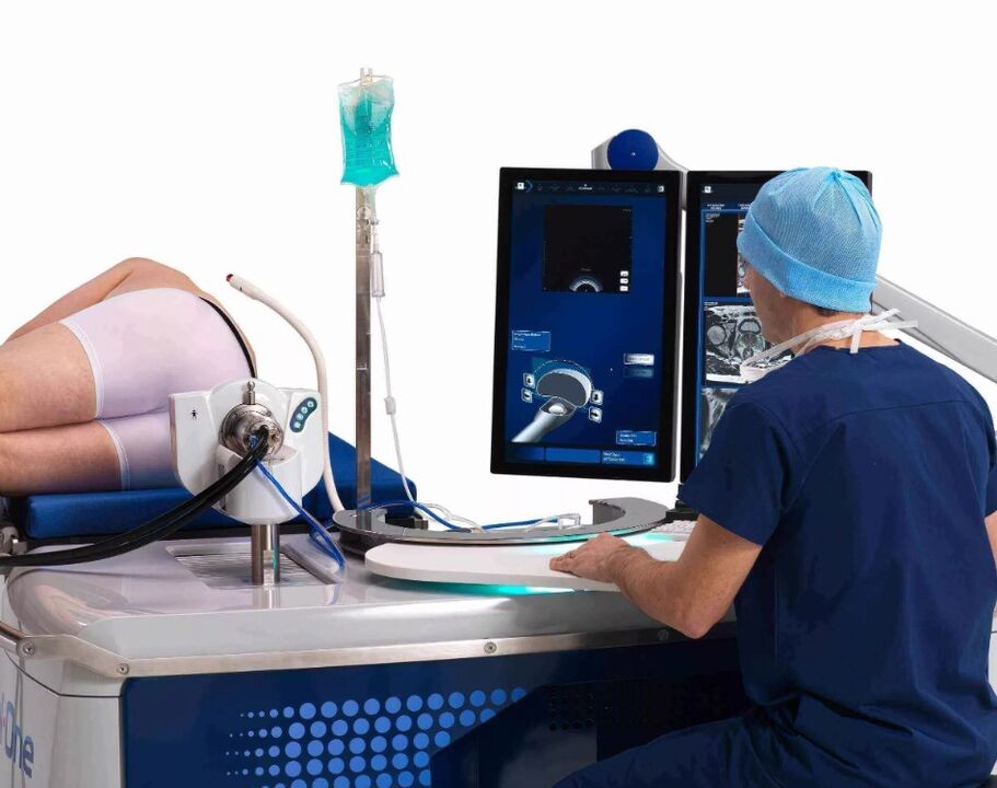 Ultraschalluntersuchung der Prostata -Drüse