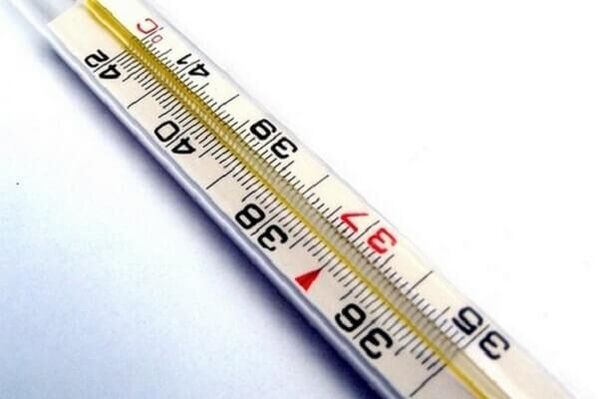 Temperatur mit Prostatitis